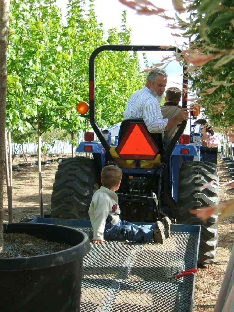 Portrait at Garden Gate Nursery in 2007